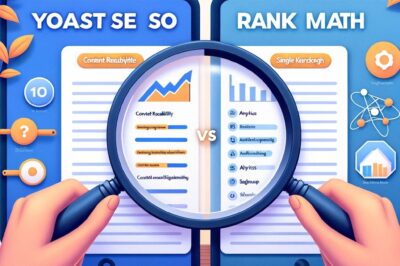 Yoast SEO vs Rank Math Content Optimization Tool for Websites