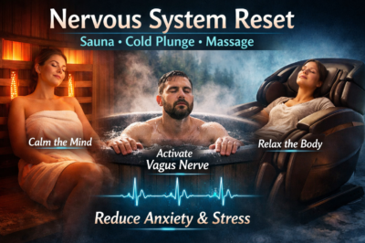Nervous System Reset: How Sauna, Cold Plunge & Massage Can Calm Anxiety and Stress