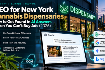AEO for New York Cannabis Dispensaries: How to Get Found in AI Answers When You Can’t Buy Ads (2026)