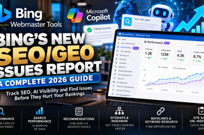 Bing Webmaster Tools for AI Visibility: A Complete 2026 Guide.