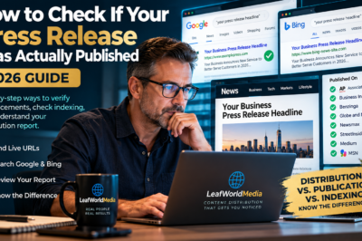 How to Check If Your Press Release Was Actually Published (2026 Guide)
